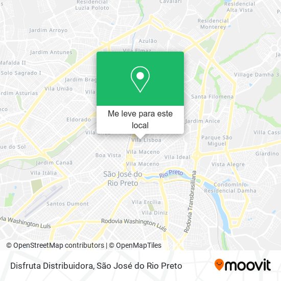 Disfruta Distribuidora mapa