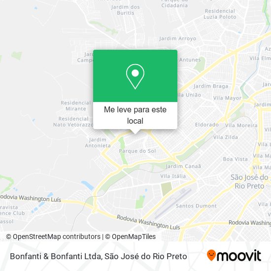Bonfanti & Bonfanti Ltda mapa
