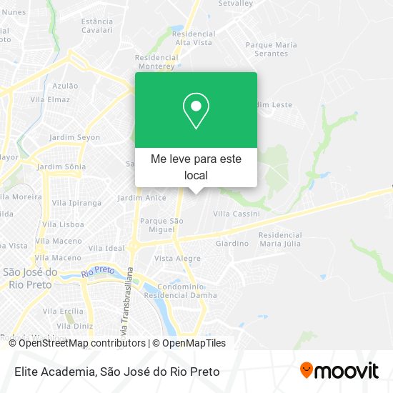 Elite Academia mapa