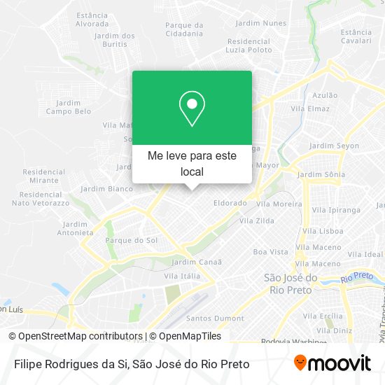 Filipe Rodrigues da Si mapa