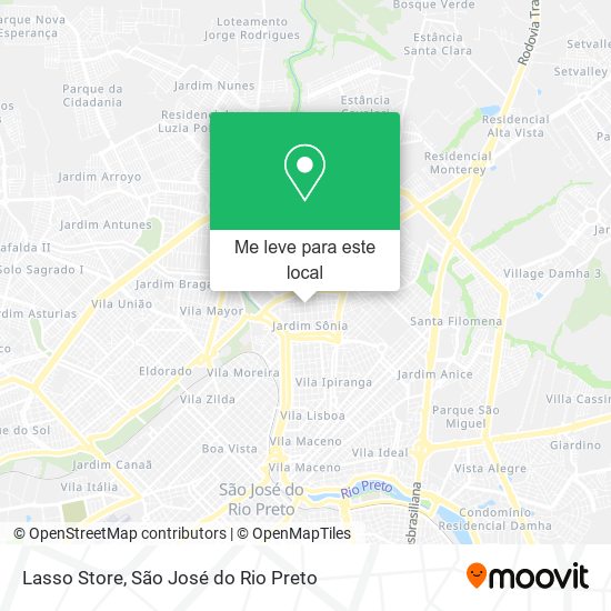 Lasso Store mapa