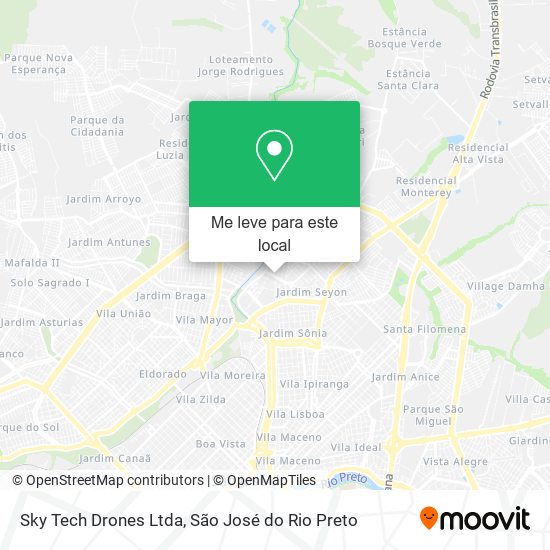 Sky Tech Drones Ltda mapa