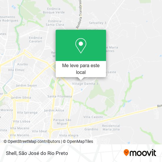 Shell mapa