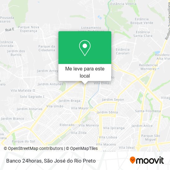 Banco 24horas mapa