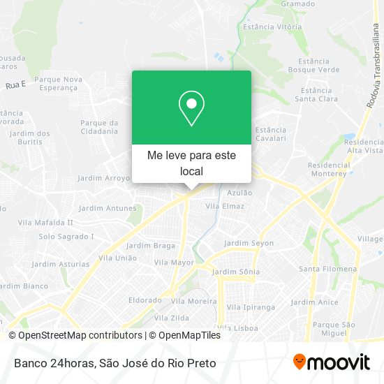 Banco 24horas mapa