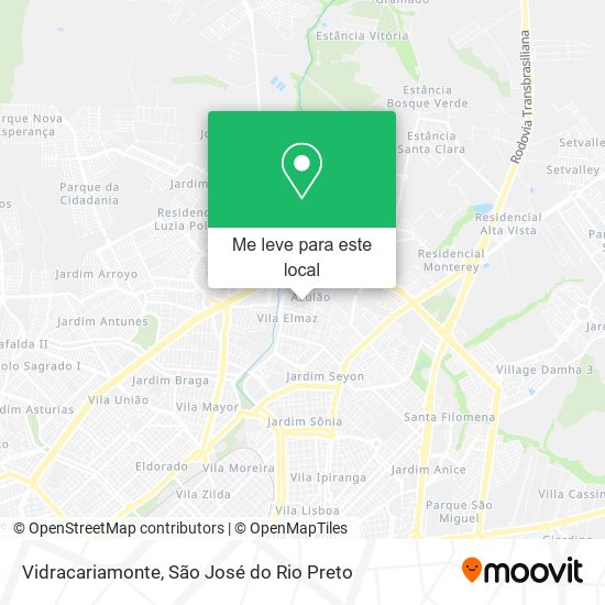 Vidracariamonte mapa