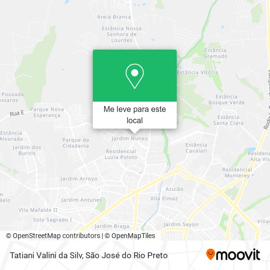 Tatiani Valini da Silv mapa