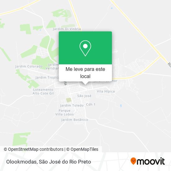 Olookmodas mapa