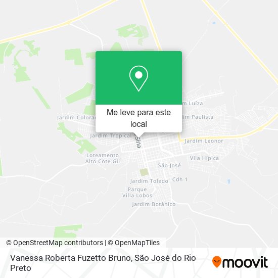 Vanessa Roberta Fuzetto Bruno mapa