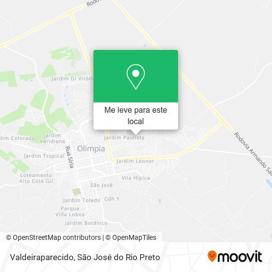 Valdeiraparecido mapa