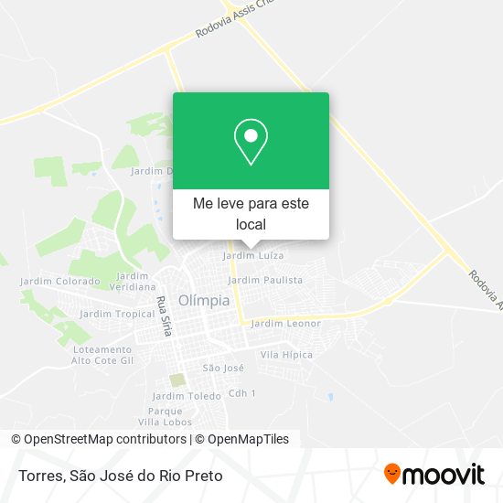 Torres mapa