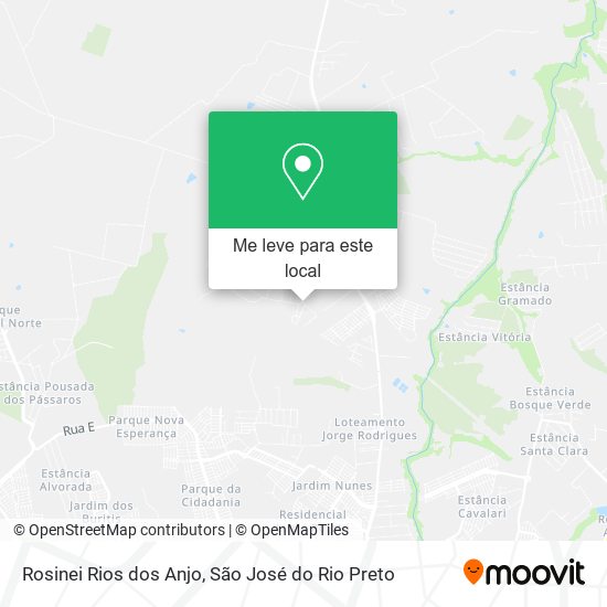 Rosinei Rios dos Anjo mapa