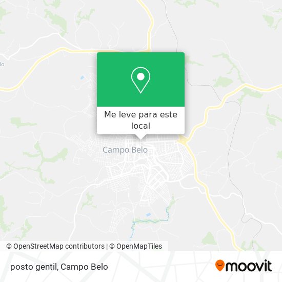 posto gentil mapa
