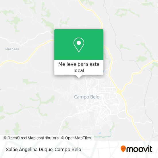 Salão Angelina Duque mapa