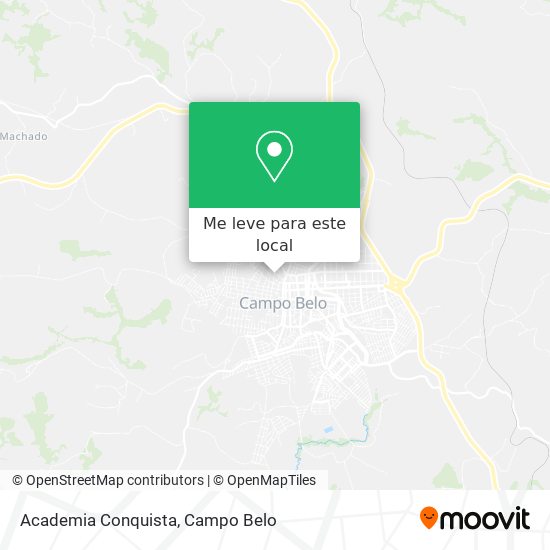 Academia Conquista mapa