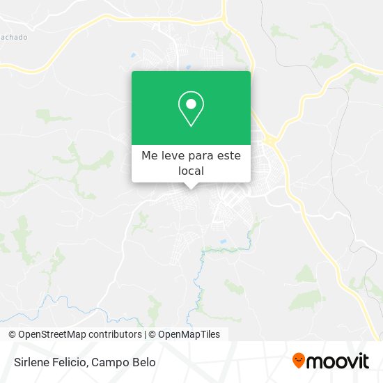 Sirlene Felicio mapa