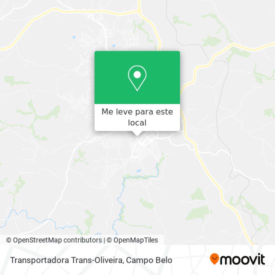 Transportadora Trans-Oliveira mapa