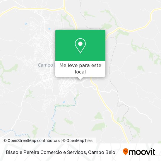 Bisso e Pereira Comercio e Servicos mapa