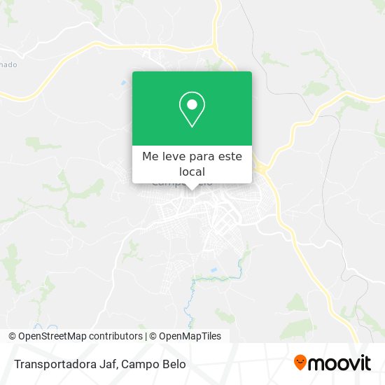 Transportadora Jaf mapa