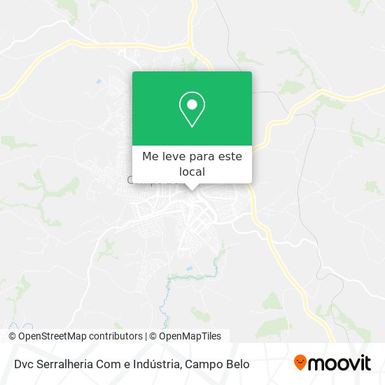 Dvc Serralheria Com e Indústria mapa