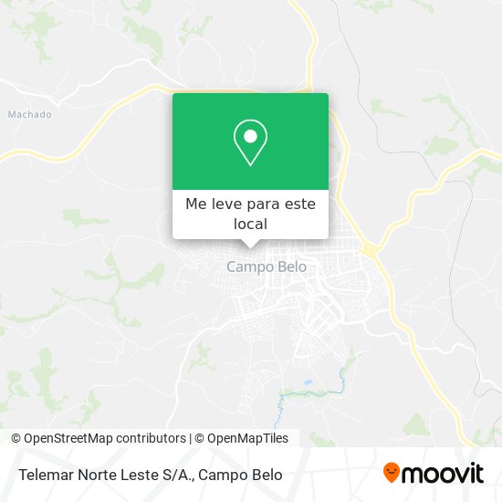 Telemar Norte Leste S/A. mapa