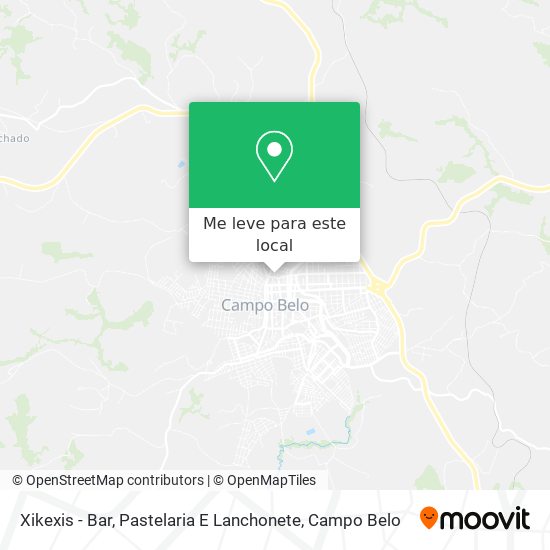 Xikexis - Bar, Pastelaria E Lanchonete mapa