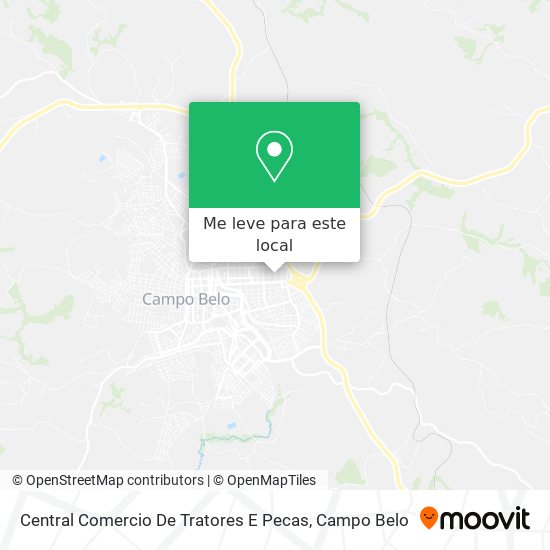Central Comercio De Tratores E Pecas mapa