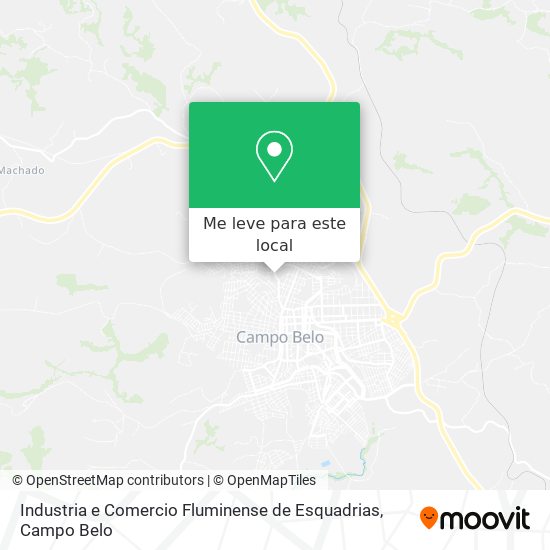 Industria e Comercio Fluminense de Esquadrias mapa