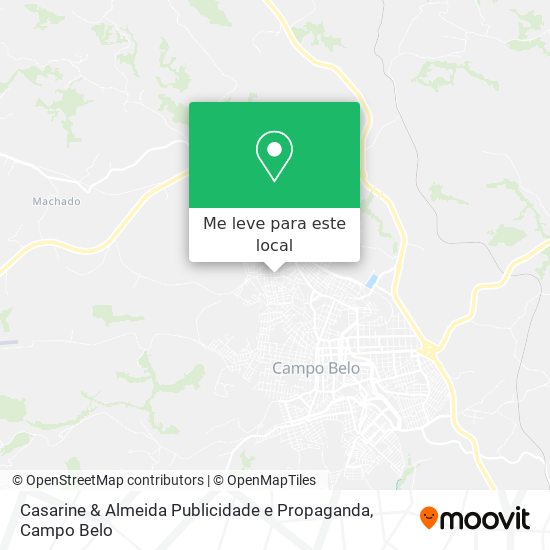 Casarine & Almeida Publicidade e Propaganda mapa