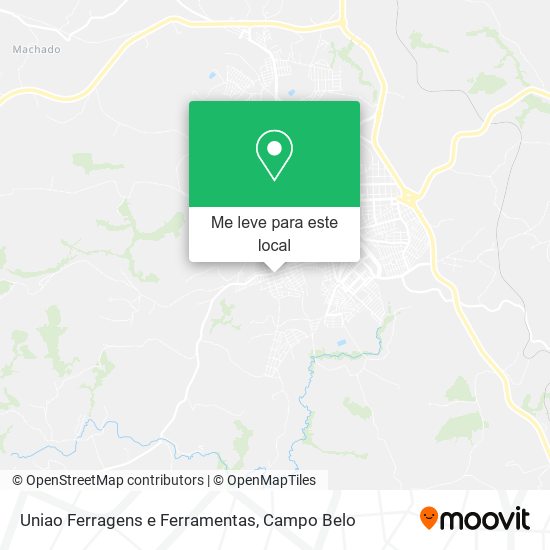 Uniao Ferragens e Ferramentas mapa