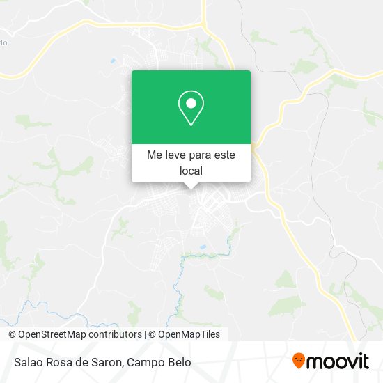 Salao Rosa de Saron mapa