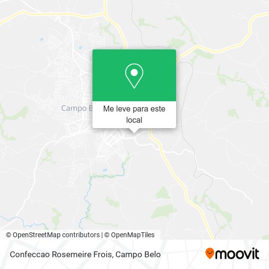 Confeccao Rosemeire Frois mapa