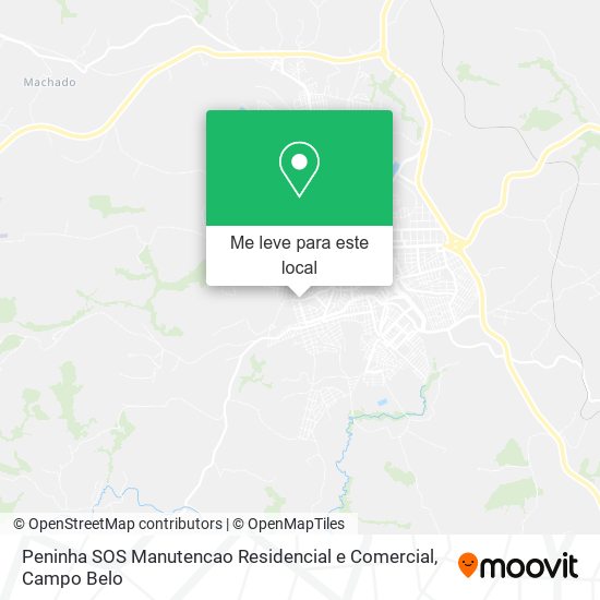 Peninha SOS Manutencao Residencial e Comercial mapa