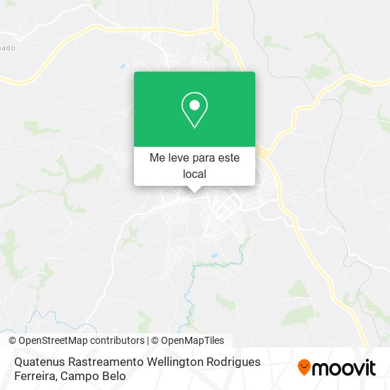 Quatenus Rastreamento Wellington Rodrigues Ferreira mapa