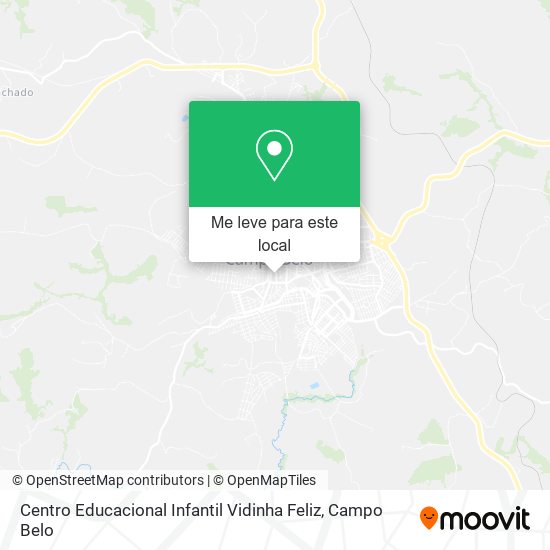 Centro Educacional Infantil Vidinha Feliz mapa
