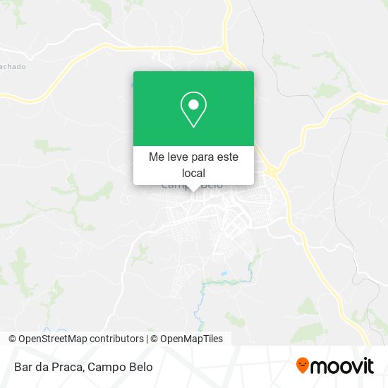 Bar da Praca mapa