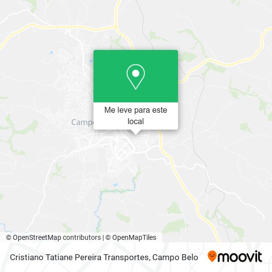 Cristiano Tatiane Pereira Transportes mapa