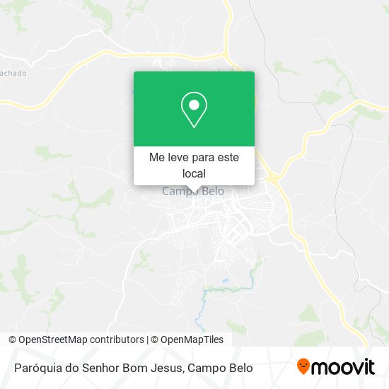 Paróquia do Senhor Bom Jesus mapa