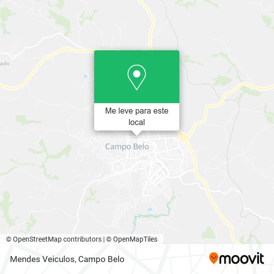 Mendes Veiculos mapa