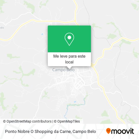 Ponto Nobre O Shopping da Carne mapa