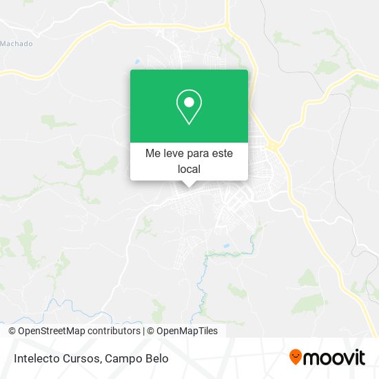 Intelecto Cursos mapa