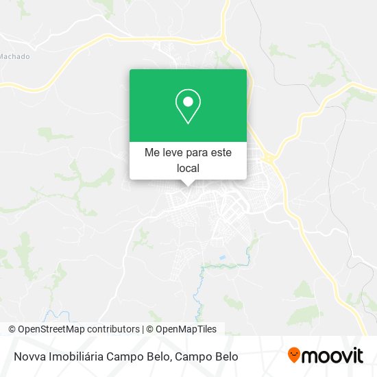 Novva Imobiliária Campo Belo mapa