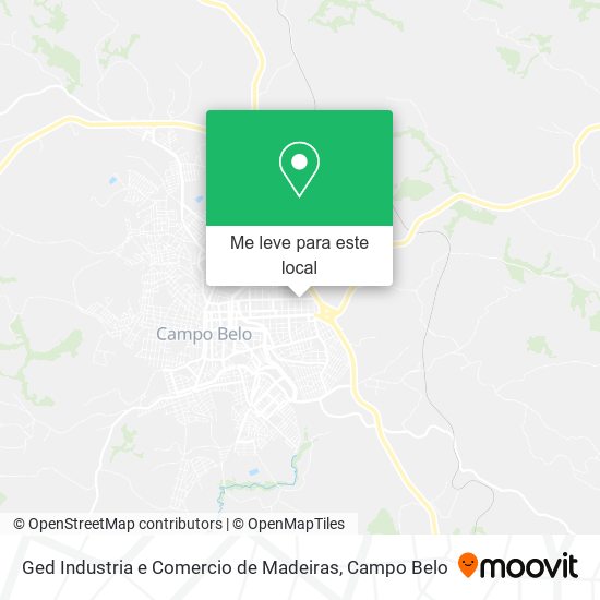 Ged Industria e Comercio de Madeiras mapa