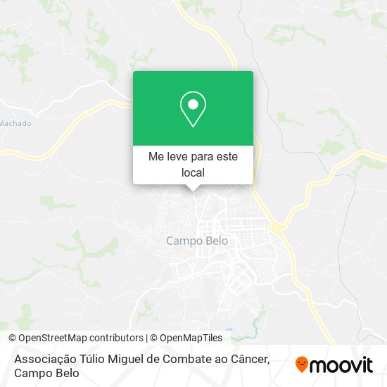 Associação Túlio Miguel de Combate ao Câncer mapa