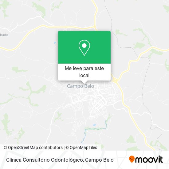 Clínica Consultório Odontológico mapa