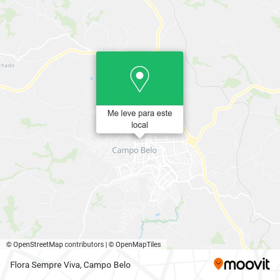 Flora Sempre Viva mapa