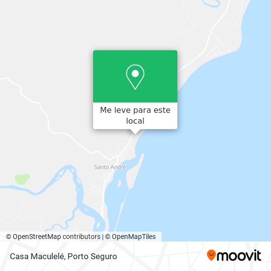Casa Maculelé mapa