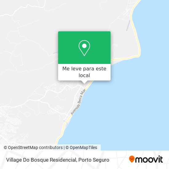 Village Do Bosque Residencial mapa