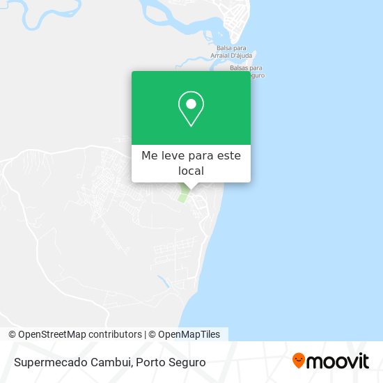 Supermecado Cambui mapa