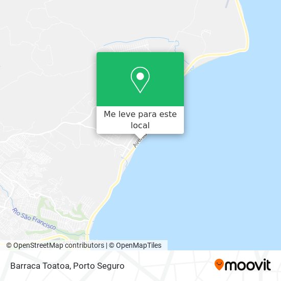 Barraca Toatoa mapa